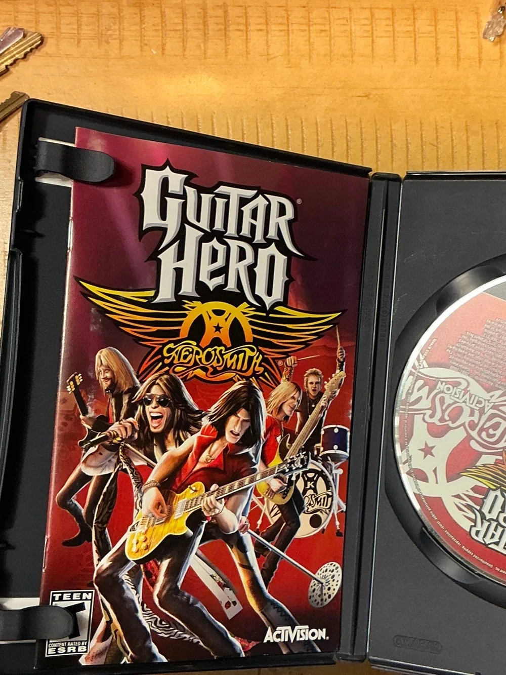 Guitar Hero Aerosmith (Sony PlayStation 2, 2008) PS2 Complete With Manual